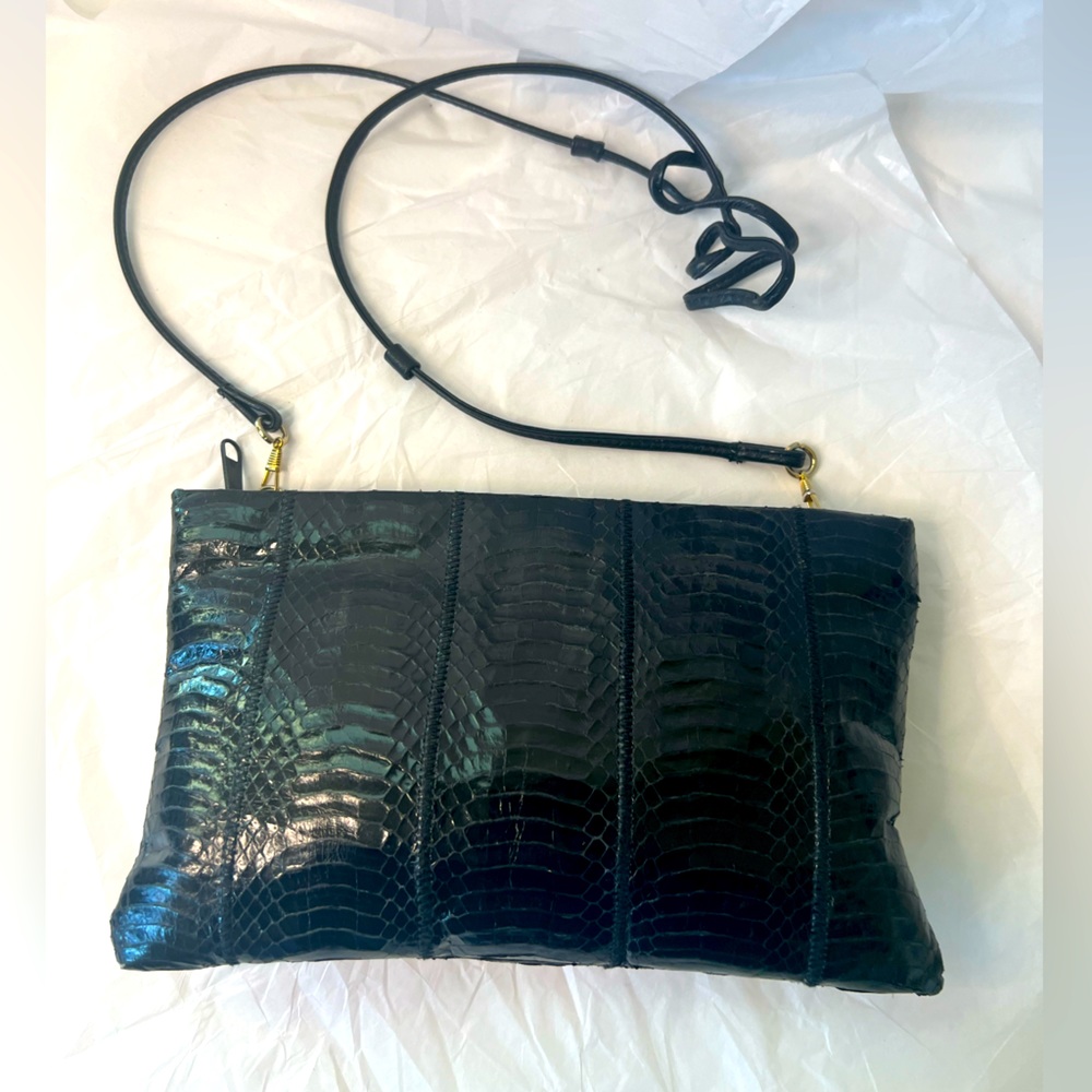 Vintage Snake Skin Bag